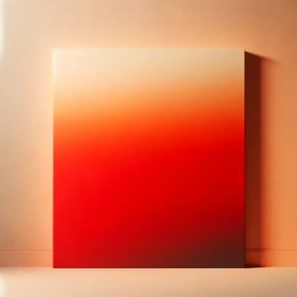 red paint room decor